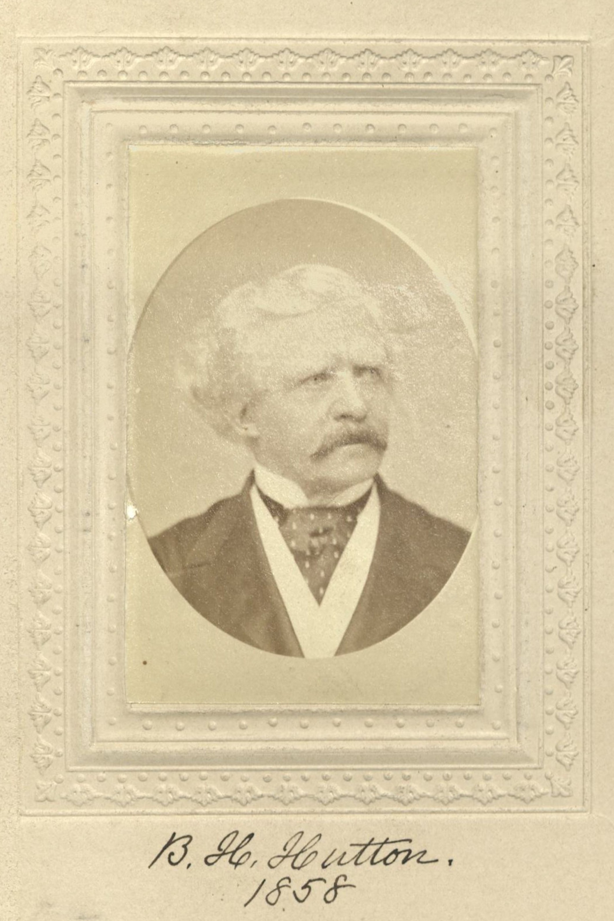 Member portrait of Benjamin H. Hutton